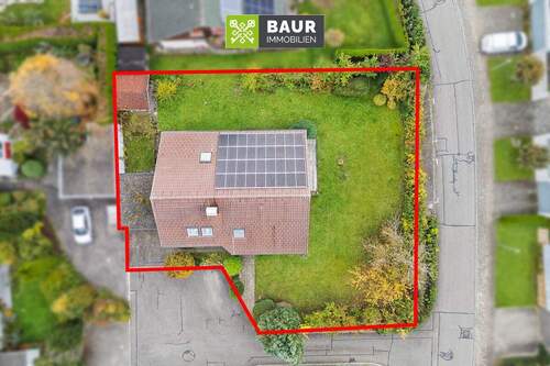 Luftaufnahme - 6 Zimmer Mehrfamilienhaus, Wohnhaus in Biberach an der Riß