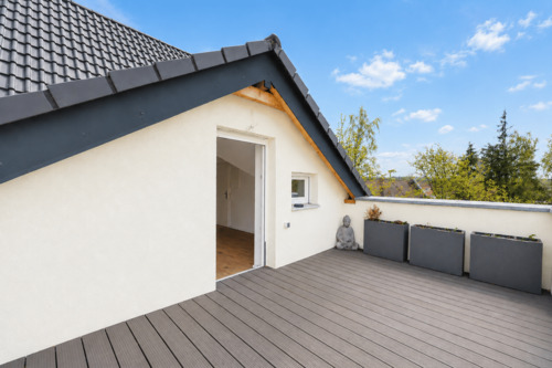 Dachterrasse - 3 Zimmer Etagenwohnung in Wilhermsdorf