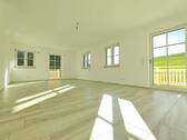 Wohnzimmer-Küche - Etagenwohnung mit 88,30 m&sup2; in Riedering zur Miete