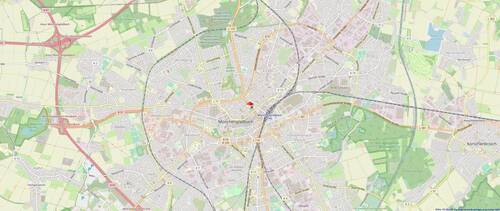 Stadtlageplan - Büro zum Kaufen in Mönchengladbach