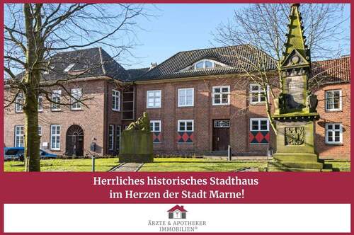 Ärzte & Apotheker Immobilien - Herrliches historisches Stadthaus im Herzen der Stadt Marne