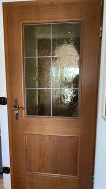 Exemplarisches Bild Zimmertür mit Bleiverglasung - 