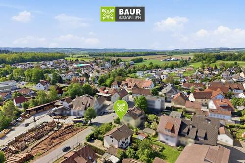 Luftaufnahme - 7 Zimmer Einfamilienhaus zum Kaufen in Wolpertswende