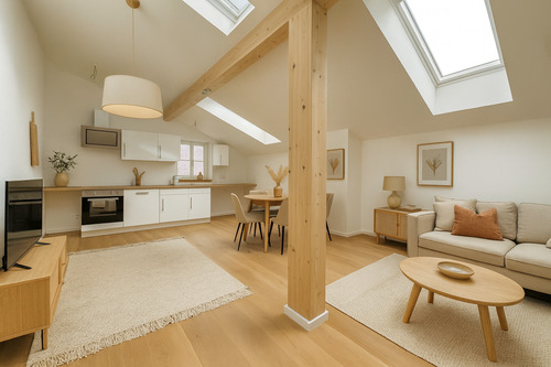 Wohnen visualisiert - 2 Zimmer Etagenwohnung zur Miete in Marktl