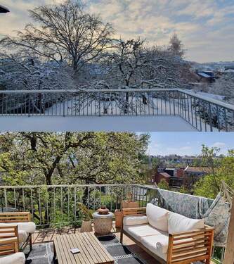 Sommer&Winter einfach genießen - Zentrumsnah & traumhafter Blick :: Freisings Toplage :: Seltene Kaufgelegenheit
