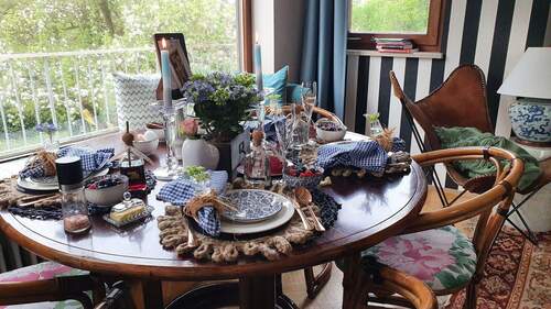 Essecke / Blick in grüne Oase - Einfamilienhaus mit 202,00 m² in Freising zum Kaufen