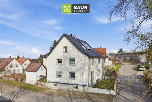 Luftbild - Einfamilienhaus mit 130,00 m&sup2; in Wolfegg zum Kaufen