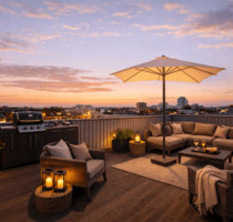 OVER THE TOP AM KURFÜRSTENDAMM mit 50 m² Rooftop-Terrasse - Berlin Halensee