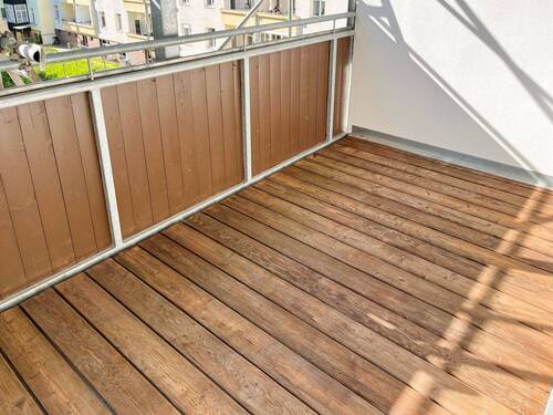 Balkon - 4 Zimmer Etagenwohnung in Leipzig