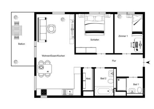3. Obergeschoss - 