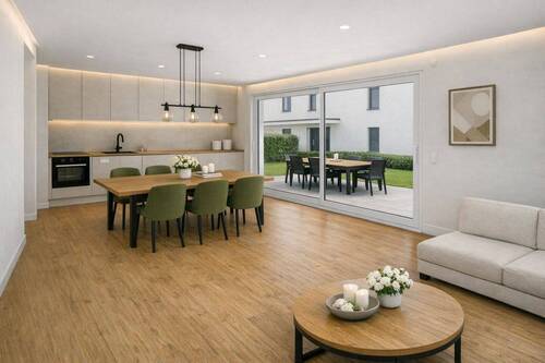 Wohn-Essbereich - 4 Zimmer Etagenwohnung zum Kaufen in Freudenstadt