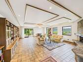 Wohnzimmer EG - Einfamilienhaus mit 279,00 m² in Wertheim zum Kaufen