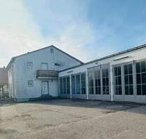 Seltenes Fundstück! Büro + Halle Werkstatt inkl. Keller Lager = ges. ca. 380 m2 in Wörth a.d.I