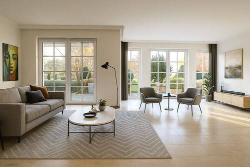 HOMESTAGING Wohnzimmer (KI generiert) - 