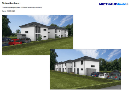 Visualisierung Stadtvilla - Stilvolles Einfamilienhaus: Ihr grünes Paradies mit Wassernähe und modernstem Komfort in Harrislee