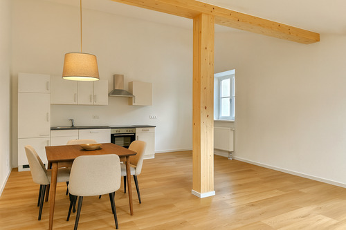 Küche und Essen - 3 Zimmer Etagenwohnung zur Miete in Marktl
