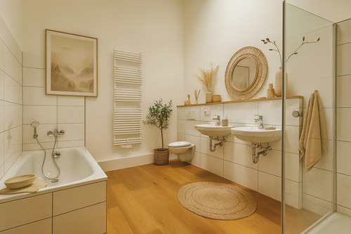 Badezimmer visualisiert - 