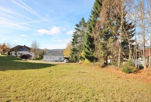 Blick auf das Grundstück - Grundstück zum Kaufen in Mauth / Zwölfhäuser