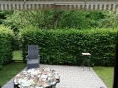 Terrasse und Garten - 2-Zimmer-EG-Wohnung mit TG-Stellplatz und Süd-Terrasse 1 km vom Zentrum