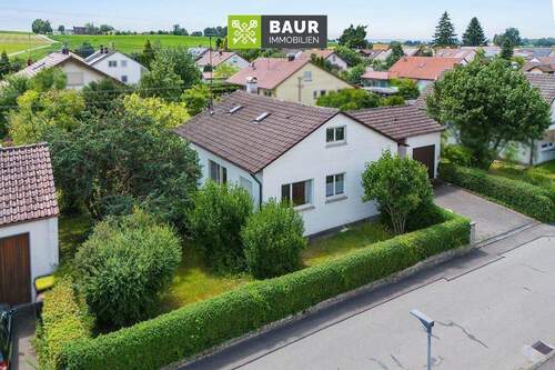 Luftaufnahme - 4 Zimmer Einfamilienhaus zum Kaufen in Bad Waldsee