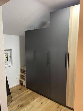 Blick in die Ankleide - 