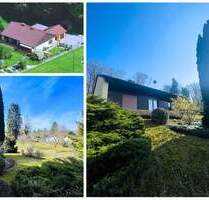 Zuhause im Grünen - Charmanter Bungalow in idyllischer Waldrandlage - Wohnen, wo die Ruhe beginnt - - Mehring Hintermehring