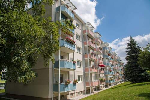 Außenansicht - 3 Zimmer Etagenwohnung zur Miete in Freiberg