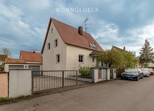 Außenansicht - 4 Zimmer Einfamilienhaus zum Kaufen in Augsburg / Lechhausen