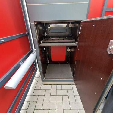 Paketentnahme von innen - 