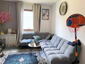Wohnzimmer - 2 Zimmer Etagenwohnung zur Miete in Hachenburg