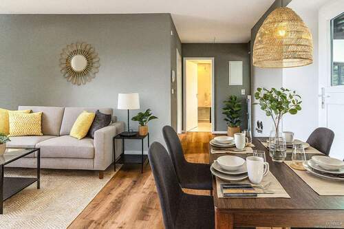 Der Wohnbereich - Etagenwohnung mit 45,00 m&sup2; in Eggstätt zum Kaufen