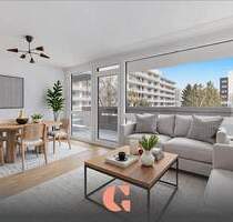 Olympiapark - Ruhig gelegene Süd-Wohnung mit Balkon - München Schwabing-West