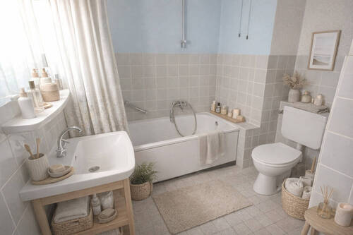 HOMESTAGING Badezimmer (KI generiert) - 