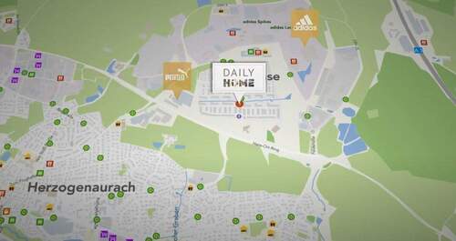 Lageplan - Etagenwohnung mit 101,00 m² in Herzogenaurach zum Kaufen