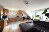 Wohnzimmer III - 2 Zimmer Etagenwohnung zum Kaufen in Meckenbeuren