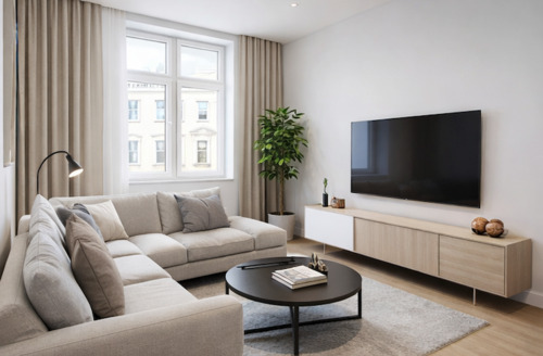 Möbliertes Wohnbeispiel - 2 Zimmer Etagenwohnung zur Miete in Leipzig