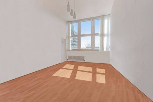 Wohnzimmer Ki bearbeitet - 3 Zimmer Etagenwohnung zum Kaufen in München