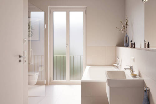 Badezimmer - 2 Zimmer Etagenwohnung in Ditzingen