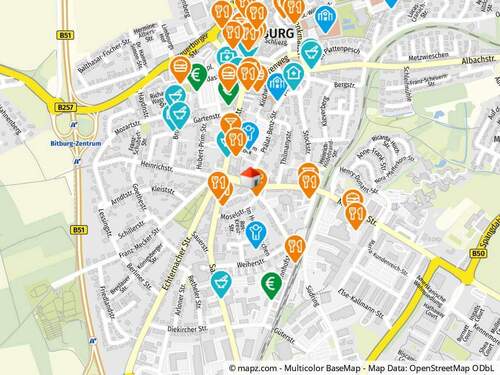 Geolyzer Kartenausschnitt - 