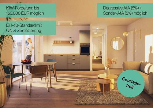 Paul+Lisbeth_Wohnzimmer_2 - 4-Zimmer-Penthouse im 5. OG - Großzügigkeit auf 109 m² 