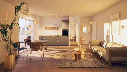 Paul+Lisbeth_Wohnen Küche - Etagenwohnung mit 109,10 m&sup2; in Berlin zum Kaufen