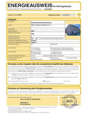 Energieausweis - 