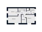 Grundriss Obergeschoss - 