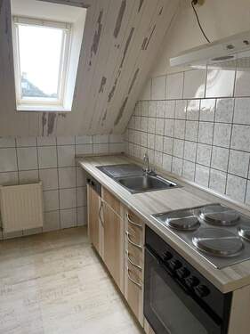 Küche im Dachgeschoss - 
