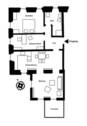 Grundriss Wohnung 3 - 