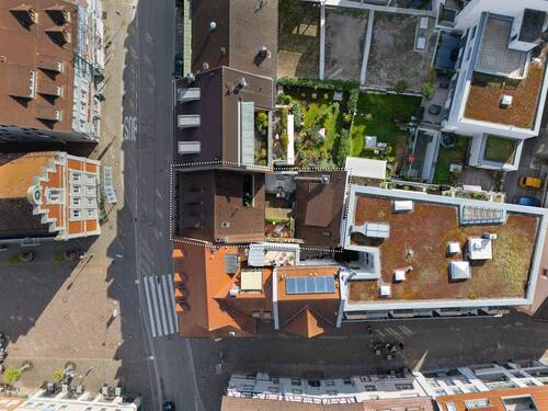 Drohne_1_markiert - 1 Zimmer Mehrfamilienhaus, Wohnhaus in Waldkirch