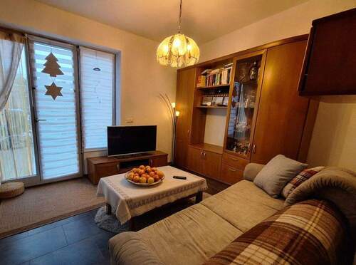 Wohnzimmer - 4 Zimmer Einfamilienhaus zum Kaufen in Beeskow