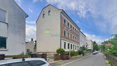 Objektansicht - Frisch aufgehübscht - 2-Zimmer-Wohnung + Küche mit Terrassenzugang, Tageslichtbad, Fußbodenheizung