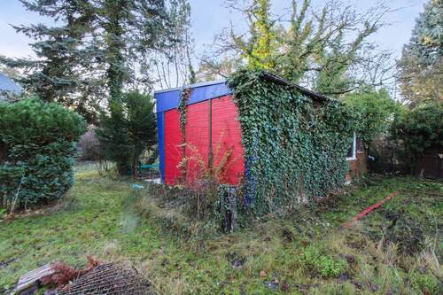 Bungalow von hinten - 