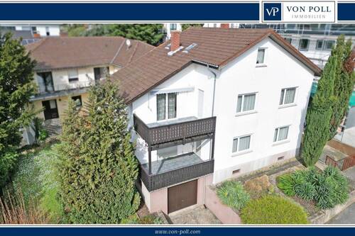 Titelbild - 2 FH in Toplage - mit Potenzial und traumhaftem Blick über die Rheinebene! Zu einem fairen Preis.